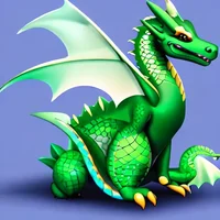 Greeny the dragon