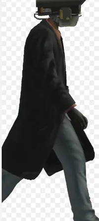 Black cameraman