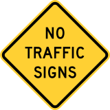 No Traffic Signs