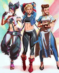 Juri-Cammy-Chun Li