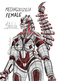 female Mechagodzilla