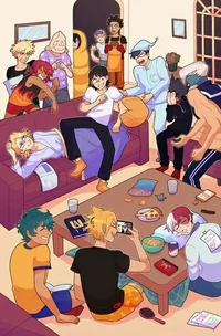 MHA sleepover
