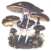 Mushroom girl