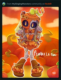 Monstergirl Punkletn