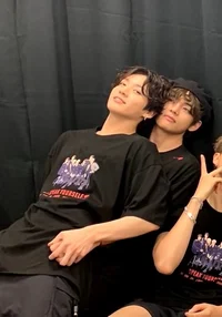 Kim Taehyung and JK