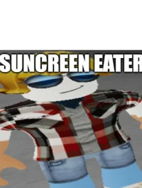 Sunscreen eater
