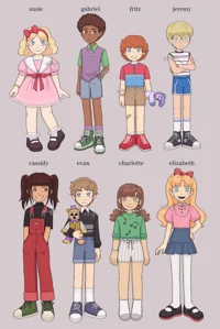 The fnaf kids