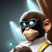 Crime boss monke