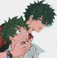 Deku heroe y villano