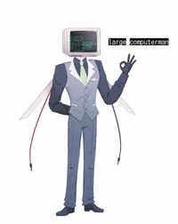 Large ComputerMan 