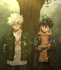 Bakugou and Izuku