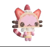 Strawberry cat