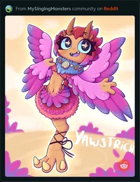 Monstergirl Yawstrch