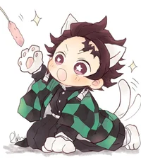 Mini Kitty Tanjiro