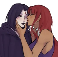 Raven and Starfire