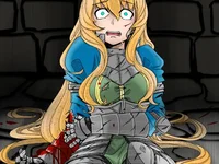 Helpless girl knight