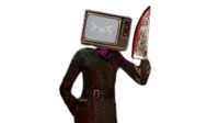 TV Woman with Knife