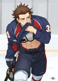 Hockey player