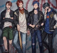 Four boys