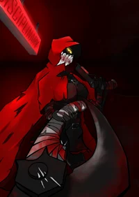 Red Hooded Mercenary