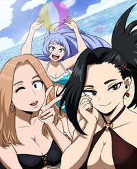 Momo and her friends