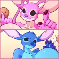 Angel and Stitch