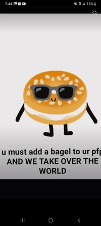 Cool bagel