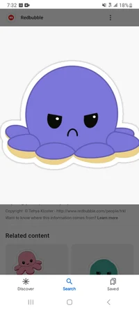 Grumpy octopus