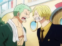 Sanji and Zoro