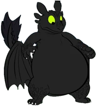 Fat toothless