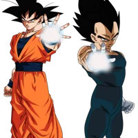 Goku and Vegeta