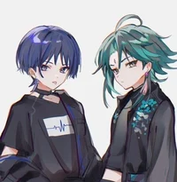 Scaramouche and Xiao