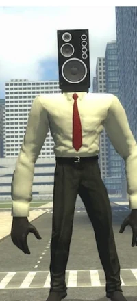 Large speakerman