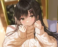 Comfy clingy gf