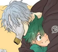 Deku and shigaraki 