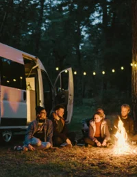 just boys camping