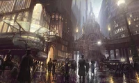 Steampunk city