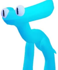 Rainbow freinds cyan