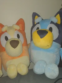 Bingo n Bluey plushs