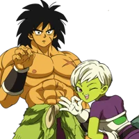 Broly and Cheelai