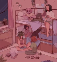 Mha sleepover