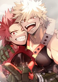 Kirishima and bakugo