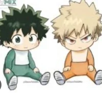 Baby bakugo and deku