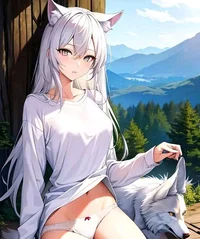 The wild wolf girl