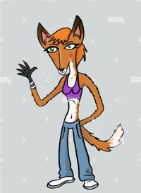 Lisa the furry fox