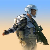 UN Soldier