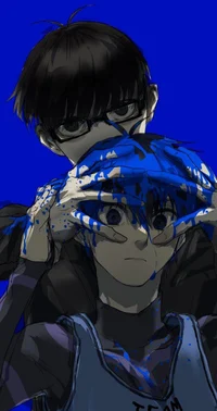 blue look