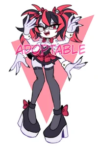 Black pink spider