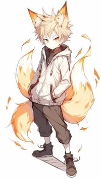 furry kitsune fox