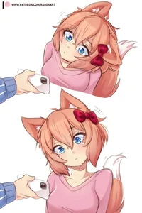 Cat Sayori DDLC